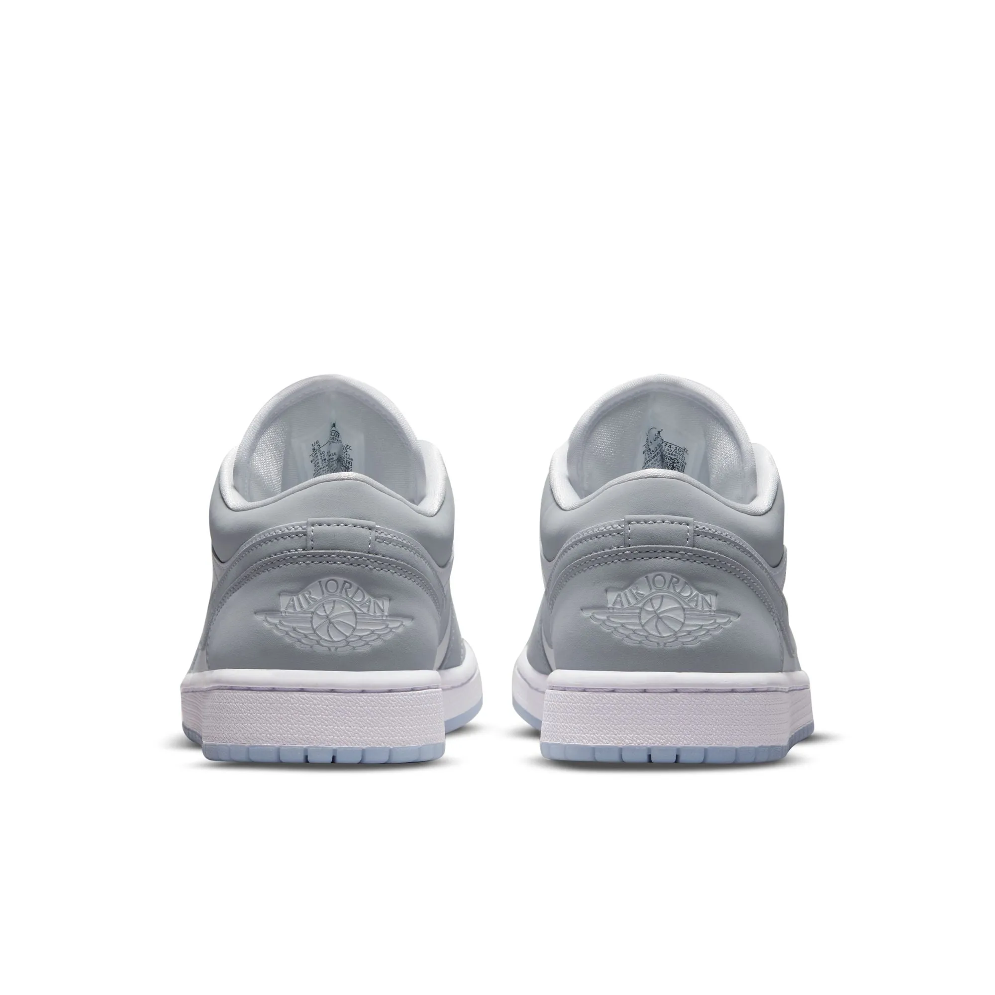 Women's Air Jordan 1 Low White/Wolf Grey-Aluminum DC0774-105