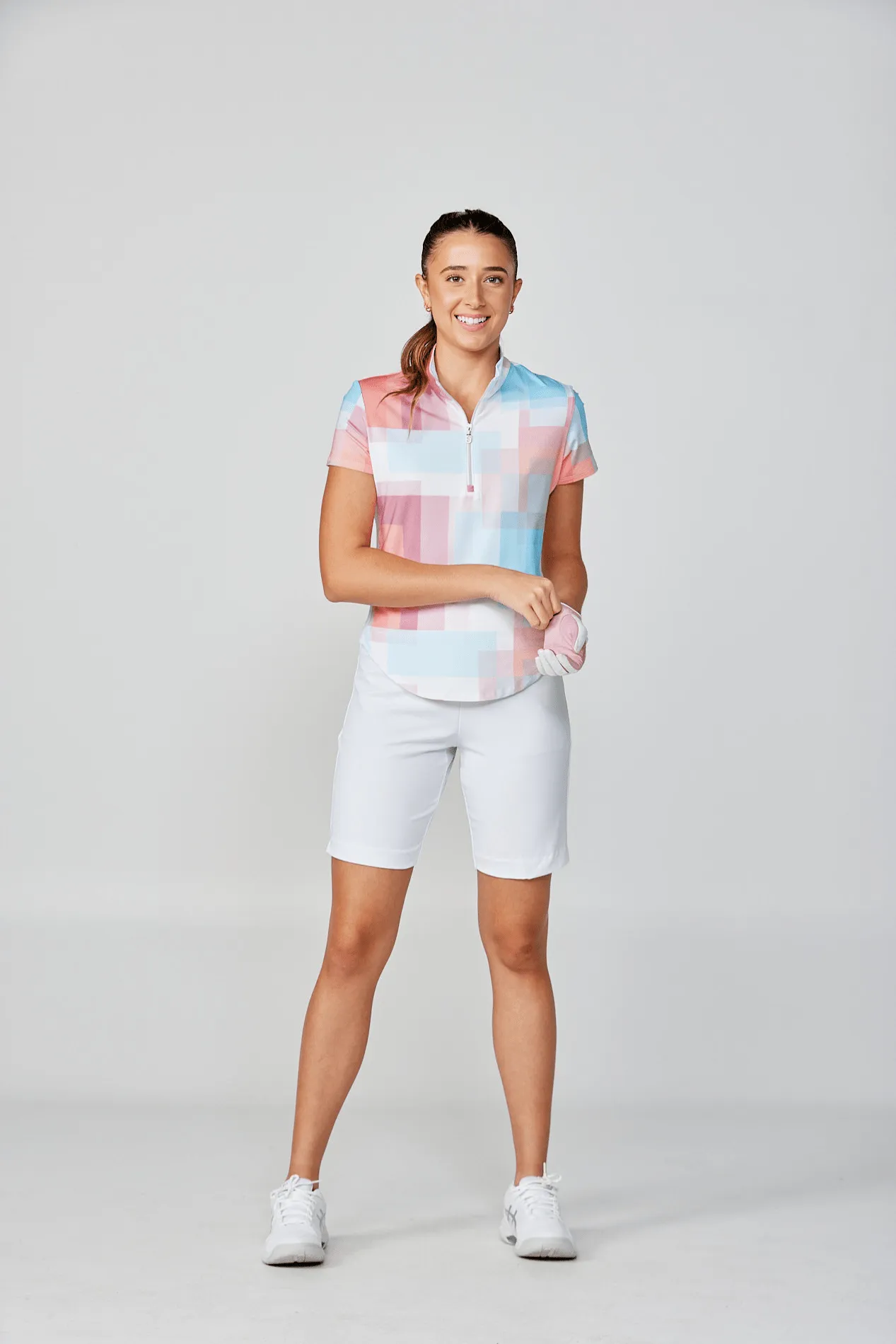 Women's Golf Short Sleeve - Shades of Pink