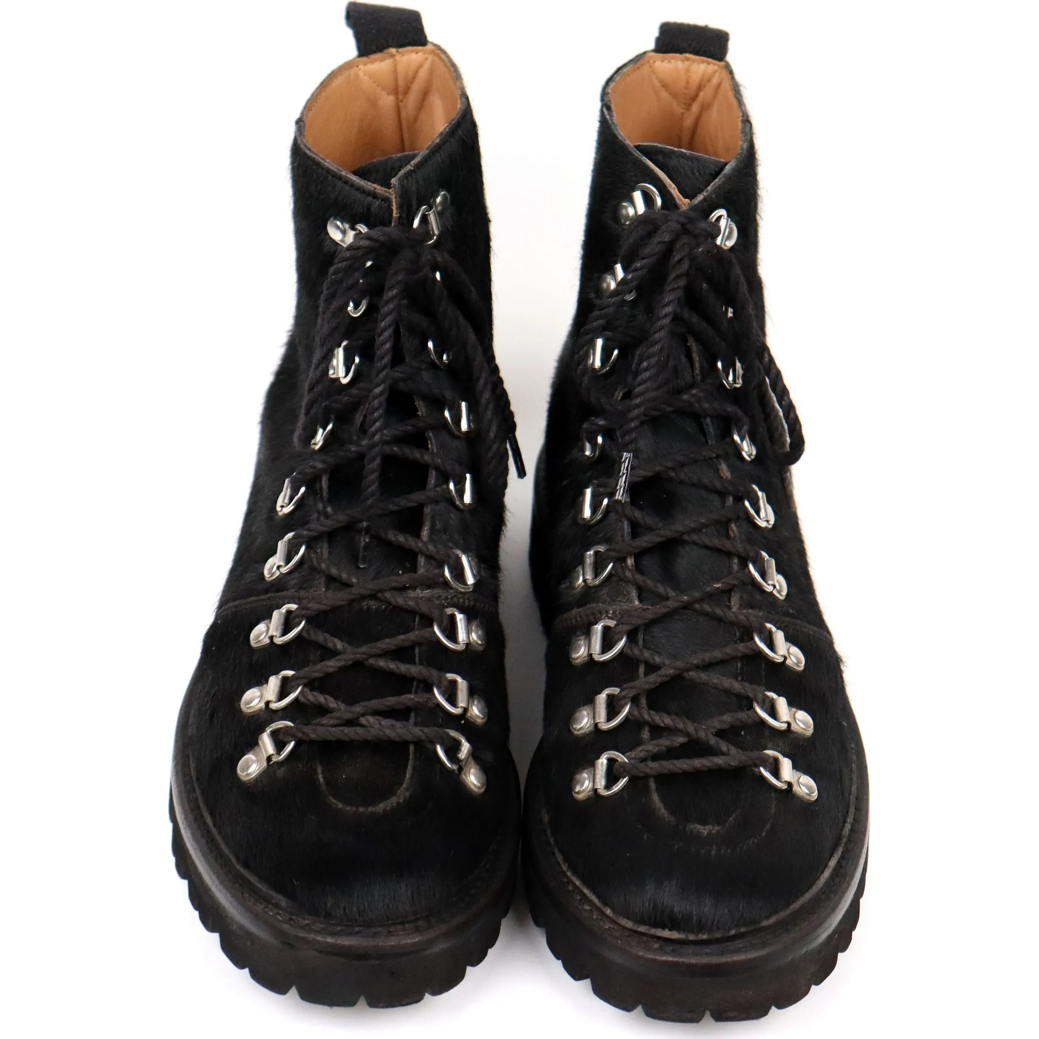 Women's 'Nanette' Black Hiker Boots UK 7