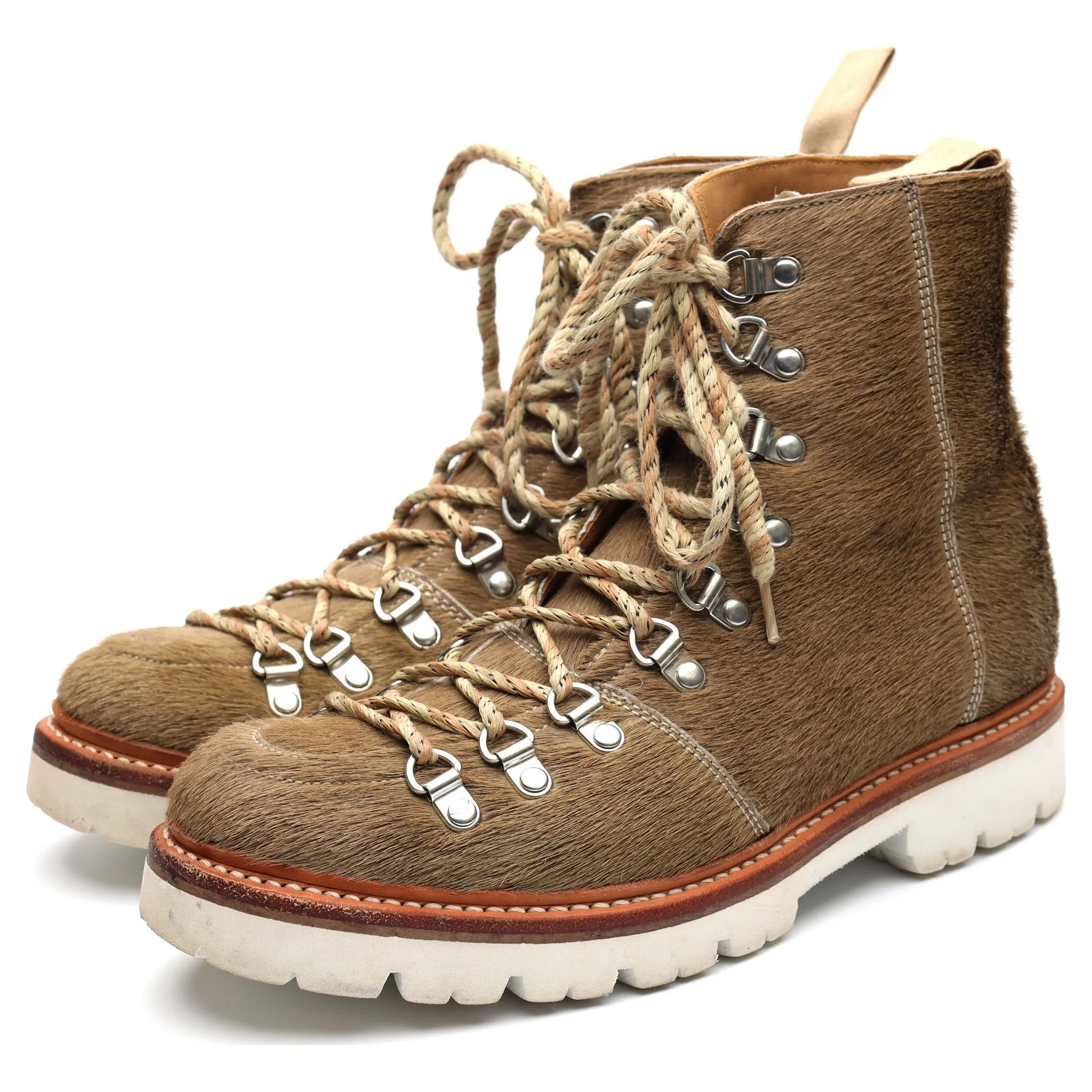 Women's 'Nanette' Brown Hiker Boots UK 5.5