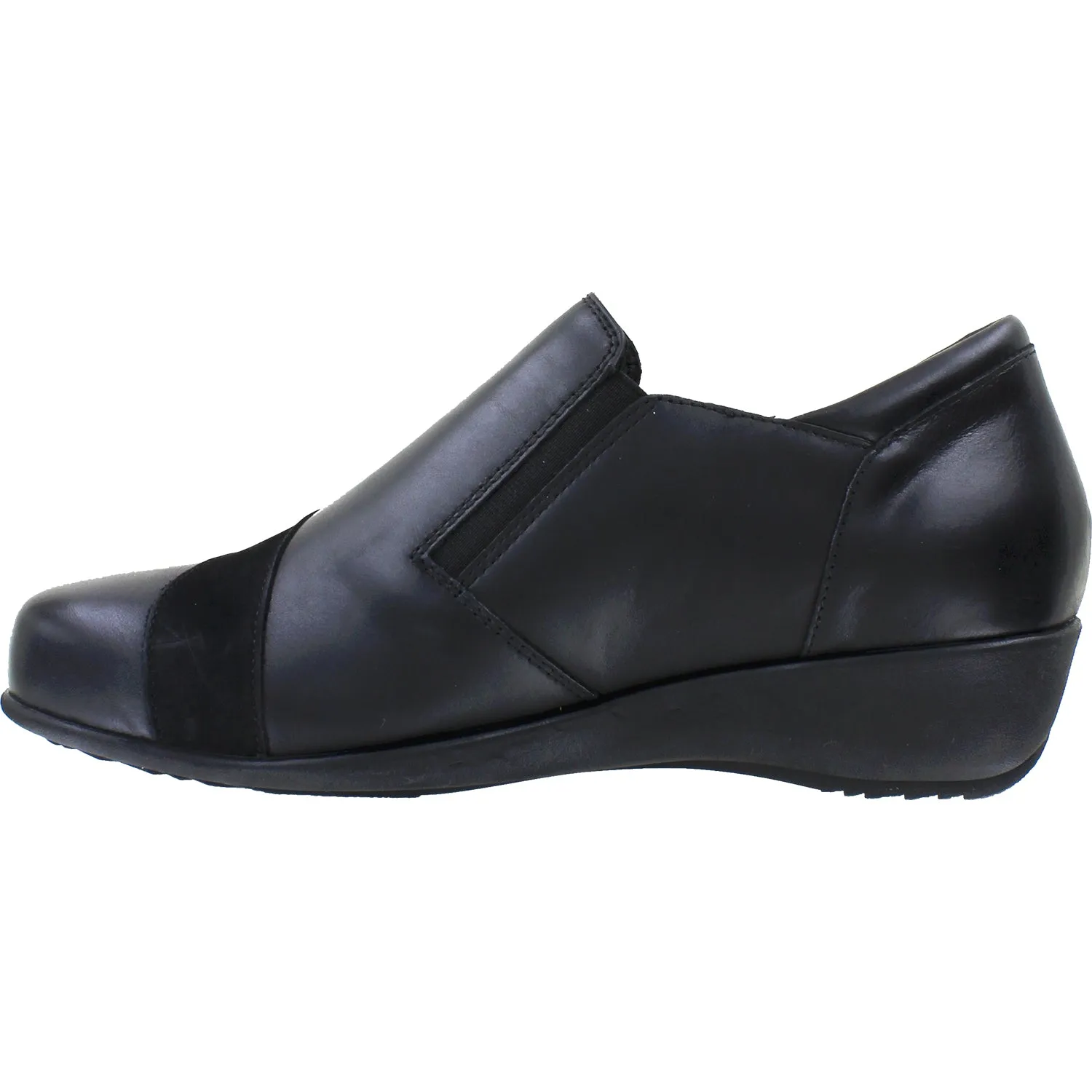 Women's Ziera Sage Black Leather/Nubuck